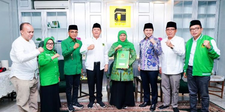 PPP resmi rekomendasi Khofifah-Emil di Pilgub Jatim 2024, Khofifah: siap ikhtiar capai kemenangan