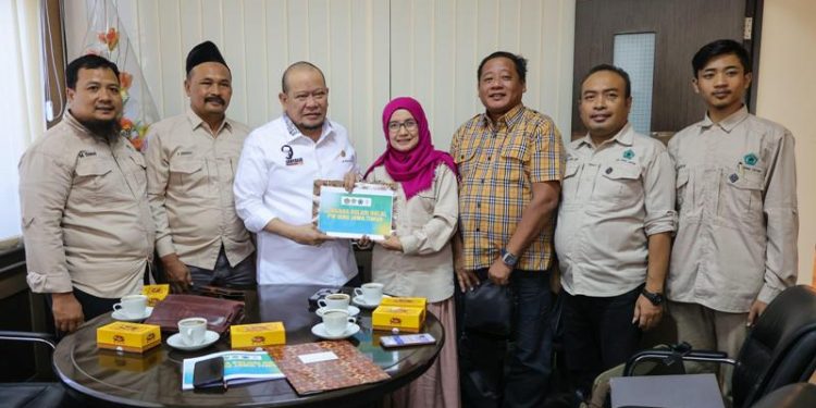 PW ISNU Minta Dukungan Ketua DPD RI untuk Gencarkan Sertifikasi Halal