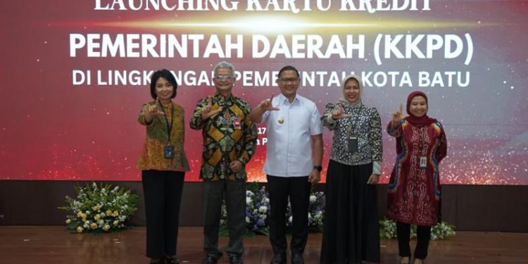 Tingkatkan penerapan ETPD, Bank Jatim bersama Pemkot Batu launching KKPD