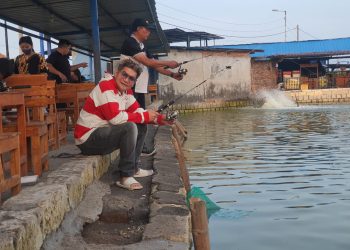Nikmati wisata pemancingan di Kalanganyar Sidoarjo, dr Benjamin dorong pengembangan ekonomi kreatif 