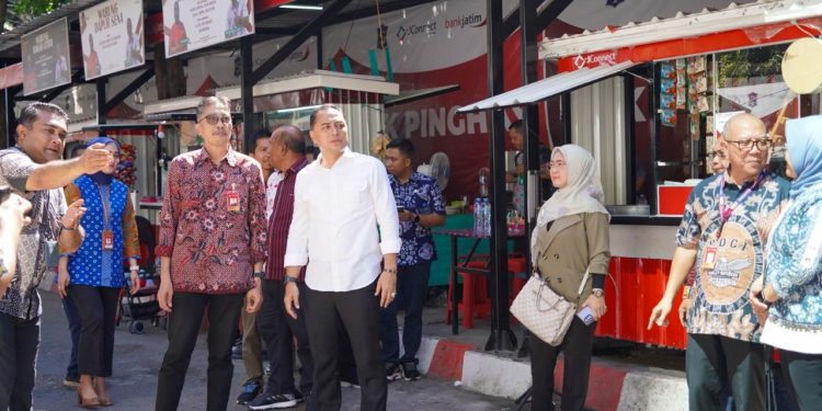 Bank Jatim revitalisasi SWK Pinghay  kini lebih nyaman dan tertata