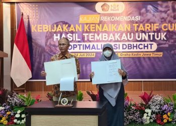 Kadin Jatim dan FEB UMM Kaji Kebijakan Optimalisasi DBHCHT