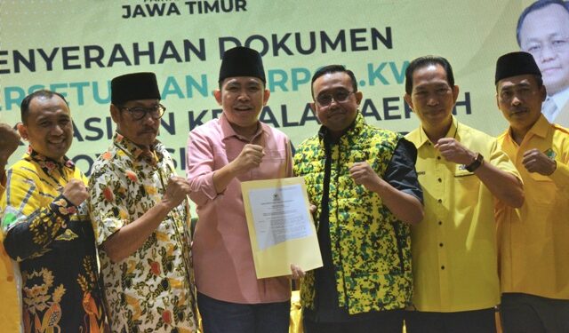 Ini 27 nama pasangan calon kepala daerah Kota-Kab di Pilkada 2024, yang diusung dan di dukung Partai Golkar