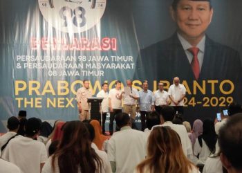 Gelaran Pilgub Jatim, persaudaraan 98 Jatim siap memenangkan pasangan yang memiliki pemikiran yang sama dengan Prabowo-Gibran