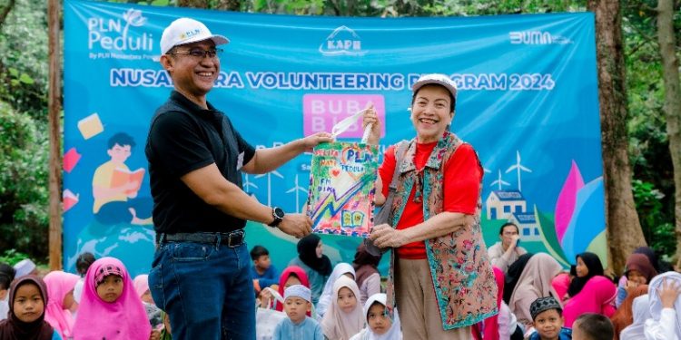 PLN Nusantara Power Adakan Program Relawan untuk Dukung Pendidikan Anak Pemulung