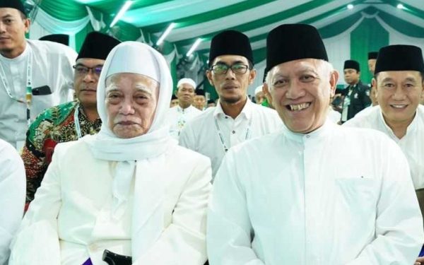 KH Anwar Manshur dan KH Abdul Makin Mahfudz terpilih sebagai Rais Syuriyah dan Ketua Tanfidziah PWNU Jatim 2024-2029