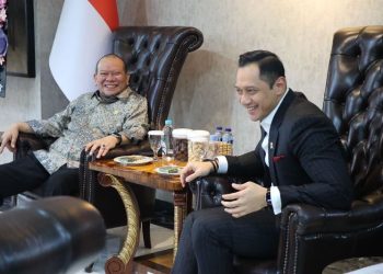 Jadi narasumber utama Disertasi Doktor, AHY puji pemikiran fundamental Ketua DPD RI 