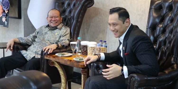Jadi narasumber utama Disertasi Doktor, AHY puji pemikiran fundamental Ketua DPD RI 