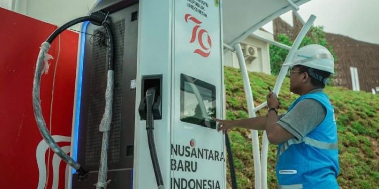 PLN Siapkan 18 SPKLU untuk Dukung Kendaraan Listrik pada HUT RI ke-79 di IKN