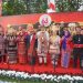 Peringati HUT RI ke- 79 dan HUT Bank Jatim ke- 63, Karyawan Bank Jatim kompak berbusana adat Nusantara