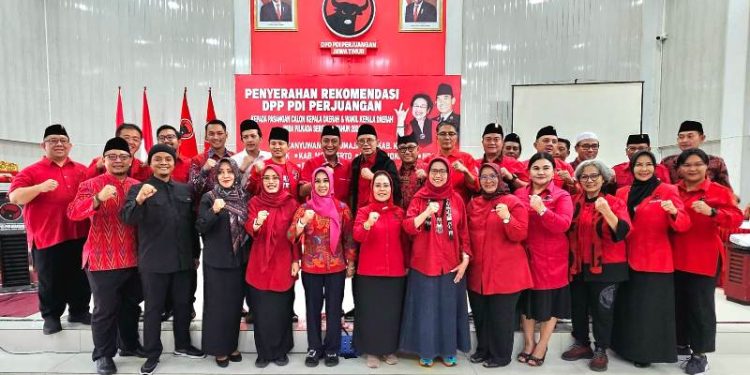 PDIP Jatim kembali keluarkan SK dukungan Rekomemdasi 10 Bakal Pasangan Calon Kota/Kab di Pilkada serentak 2024