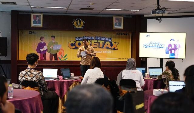 DJP Jawa Timur I Sosialisasikan Sistem Coretax kepada Wajib Pajak Strategis