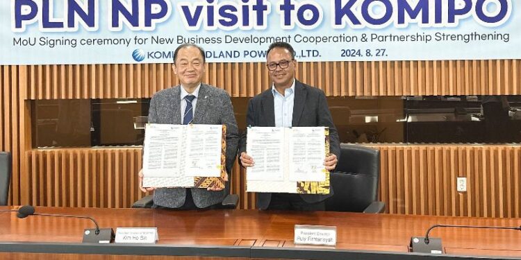 PLN Nusantara Power dan KOMIPO Perkuat Kemitraan Strategis dalam O&M Pembangkit Listrik