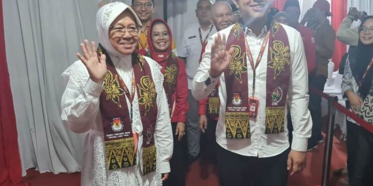 Risma-Gus Hans dinyatakan memenuhi syarat, Risma: Doa masyarakat Surabaya membuat saya kembali untuk berjuang di Jatim