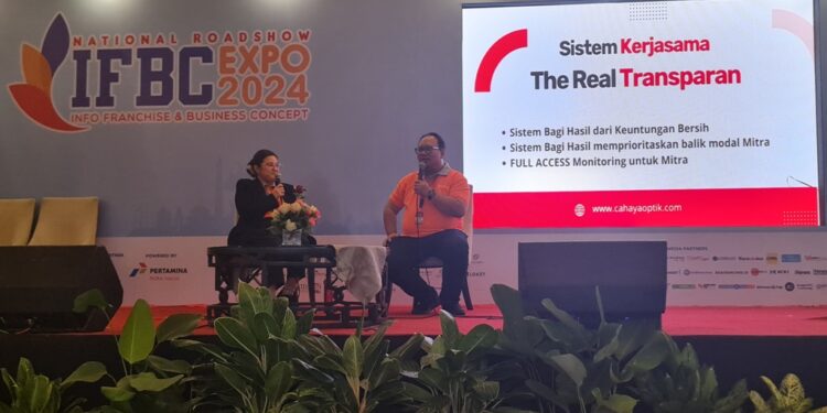 Optik Cahaya Truevue Buka Peluang Waralaba Kacamata di IFBC 2024, Target Mitra Jawa Timur