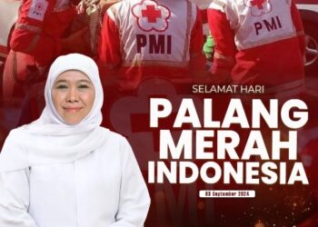 HUT PMI Ke- 79, Khofifah ajak masyarakat terus tumbuhkan solidaritas kemanusiaan lebih kuat