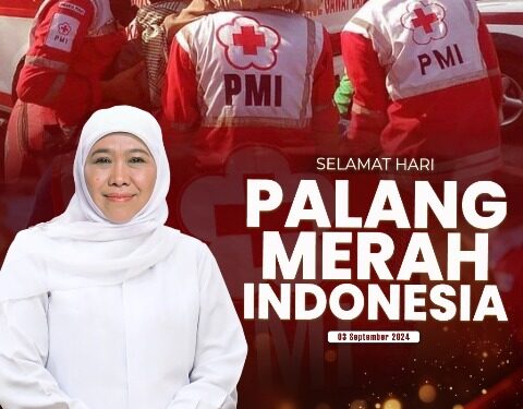 HUT PMI Ke- 79, Khofifah ajak masyarakat terus tumbuhkan solidaritas kemanusiaan lebih kuat