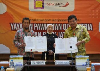 Dukung dunia pendidikan, Bank Jatim dan Universitas Narotama lakukan Mou