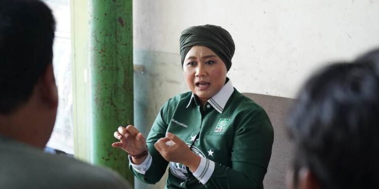 Lihat kondisi Puspa Agro, Bacagub PKB Luluk prihatin dengan kondisi pasar induk milik Pemprov Jatim itu