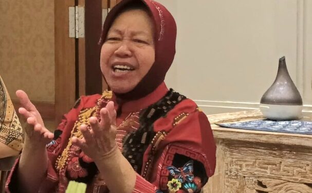 Meski sering tampil dengan Khofifah, Risma yakin Eri cahyadi akan tetap ikut memenangkan dirinya di Pilgub Jatim