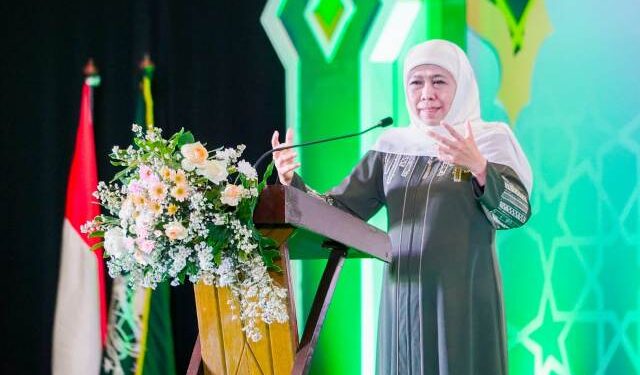 Peringatan Harlah Muslimat ke- 78 di Batu, Khofifah ajak warga NU Implementasikan Qanun Asasi NU