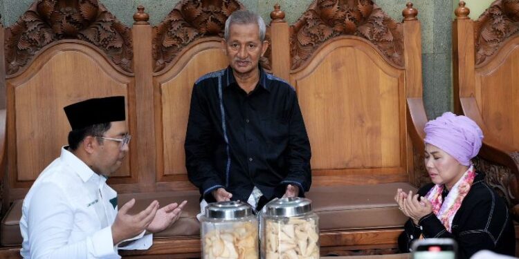 Luman mendapat restu Gus Ali dalam Pilgub Jatim
