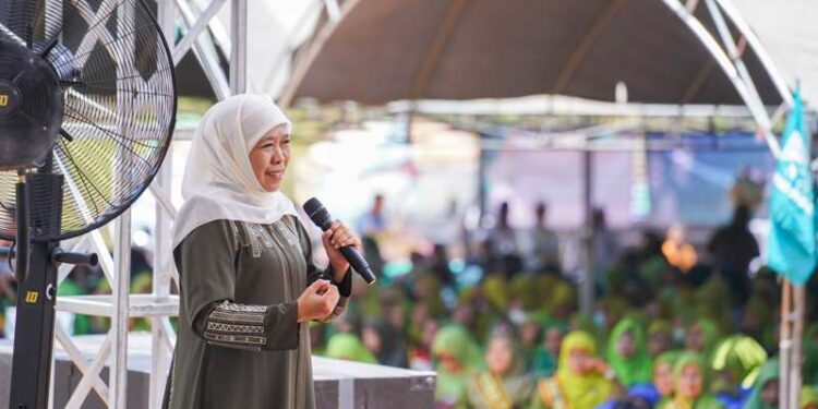 Kick of Hari Santri Nasional di PCNU Pemekasan, Khofifah: Hari Santri bukti peran NU dalam menjaga dan mempertahankan Kemerdekaan