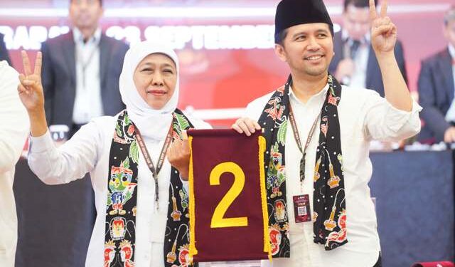Dapat no urut 2 di Pilgub Jatim bagi Khofifah adalah lambang semangat optimisme dua periode