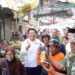 Calon Wakil Gubernur no urut 1 blusukan di pasar Bojonegoro dan rumah pengasapan ikan