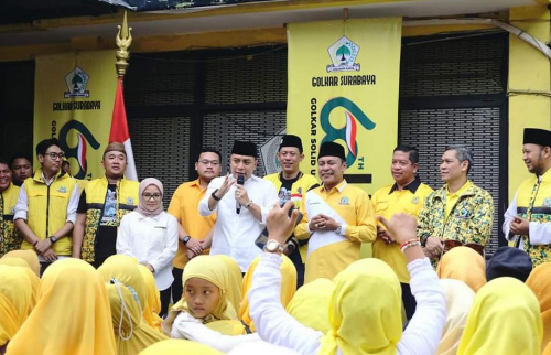 Cawali Eri Cahyadi puji Golkar di HUT ke 60