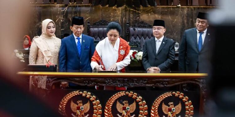 Puan Maharani kembali terpilih sebagai Ketua DPRRI
