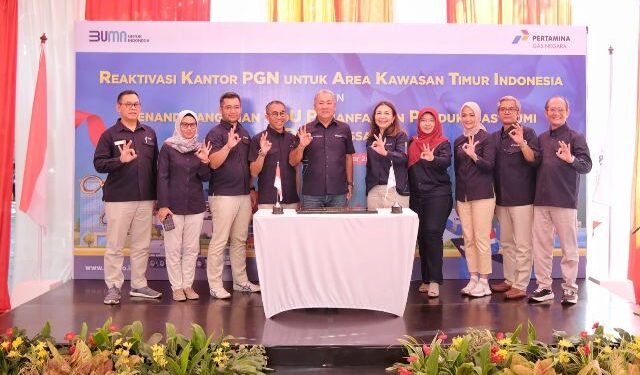 PGN Percepat Ekspansi Pasar Gas Bumi di Kawasan Timur Indonesia