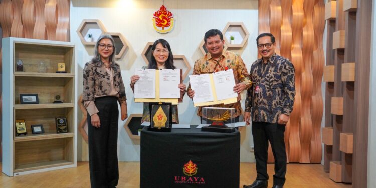 Majukan dunia pendidikan Bank Jatim dan Ubaya jalin sinergi