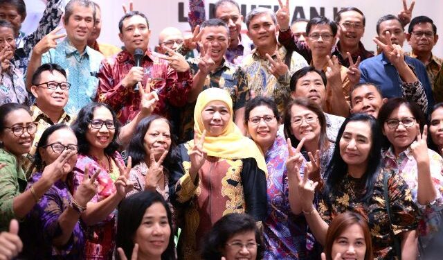 Banyak capaian keberhasilan memimpin Jatim, Pendeta Se-Jatim dukung Khofifah-Emil dua periode