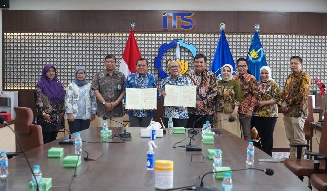 Perluas Kerja Sama, Bank Jatim dan ITS teken MoU
