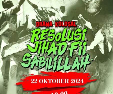 Peringatan Hari Santri PCNU Surabaya akan gelar drama kolosal Resolusi jihad NU di Tugu Pahlawan