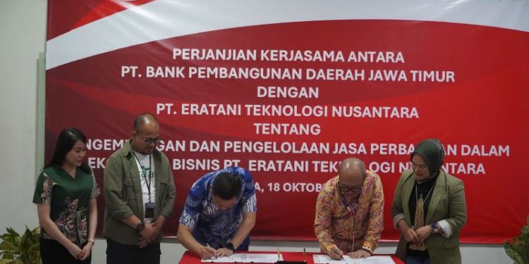 Bank Jatim dan Eratani lakukan kerjasama buka peluang pembiayaan
