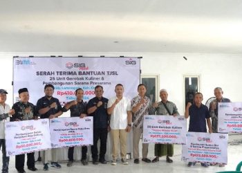 SIG Tingkatkan Ekonomi Pedesaan dengan Dukung Usaha Mikro dan Infrastruktur Pertanian di Gresik dan Lamongan