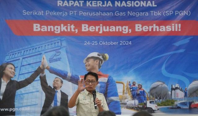 Serikat Pekerja PGN Dukung Pemanfaatan Gas Bumi Nasional untuk Wujudkan Swasembada Energi