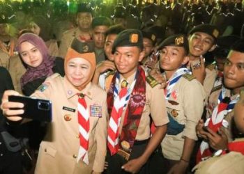 Sumpah Pemuda, Khofifah Ajak Pemuda Jaga Kualitas Demokrasi