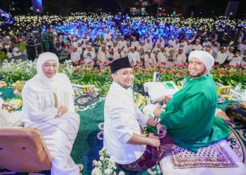 Habib Syech Apresiasi Pencapain Khofifah di Kepemimpinan Pertama dan doakan sukses lanjut priode kedua