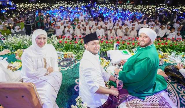 Habib Syech Apresiasi Pencapain Khofifah di Kepemimpinan Pertama dan doakan sukses lanjut priode kedua