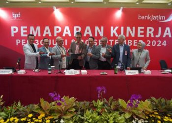 Catat Kinerja Positif, Penyaluran Kredit Bank Jatim Tumbuh 20.13 Persen