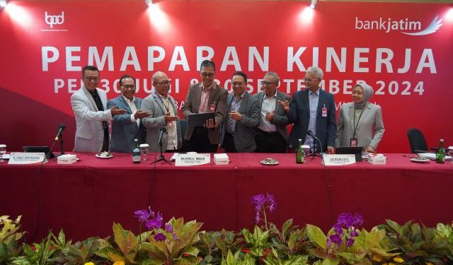 Catat Kinerja Positif, Penyaluran Kredit Bank Jatim Tumbuh 20.13 Persen