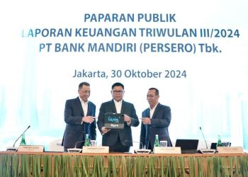 Bank Mandiri Dorong Pertumbuhan Ekonomi Nasional dengan Penyaluran Kredit Rp 1.590 Triliun di Kuartal III 2024