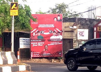 Bappilu PDIP Surabaya geber puluhan baliho besar Risma-Gus Hans dan Eri-Armuji