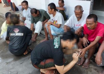 Amankan belasan remaja pesta miras, Satpol PP: TKP diantaranya Taman Bambu Runcing