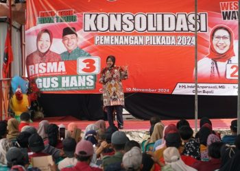 Lumbung Sosial dan kampung sosial sekenario Risma untuk warga daerah rawan bencana Semeru