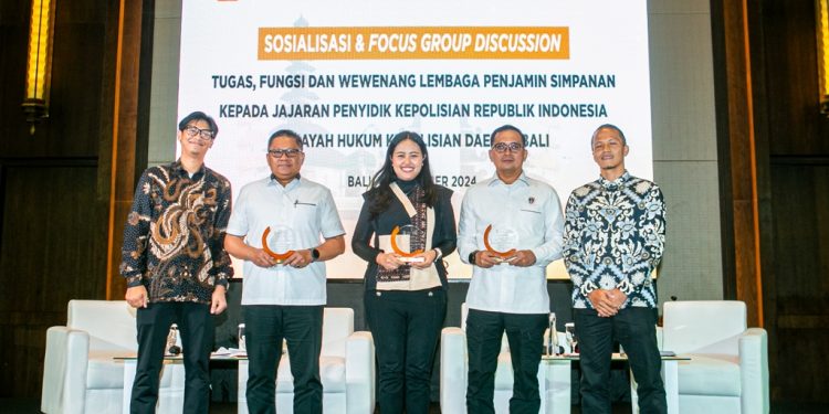 Perkuat Kerjasama Penegakan Hukum Perbankan, LPS dan POLRI Gelar Sosialisasi dan Diskusi di Bali