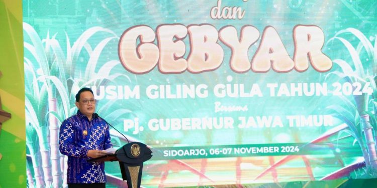 Gebyar Musim Giling Tebu: Pj. Gubernur Jawa Timur Dorong Swasembada dan Jadikan Jatim Lumbung Gula Nasional